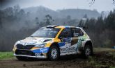 Quintana y Mujica en el rally isla de los volcanes