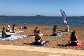 La campana municipal de Deporte en las Playas se clausura este verano con una Master Class de Yoga