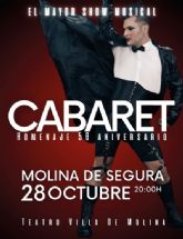 El espectculo musical CABARET llega al Teatro Villa de Molina el sbado 28 de octubre