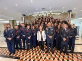 La Asamblea Regional recibe a los alumnos de la Academia General del Aire