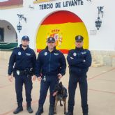 La Unidad Canina de la Policía Local de Jumilla participa en Canex 2024