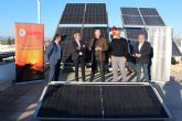 Luxen Hispnica dona al Centro de Formacin de FREMM 18 mdulos fotovoltaicos de alta tecnologa