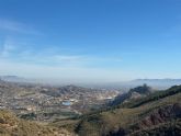 Posible incremento de los niveles de las partculas PM10 en Lorca el prximo lunes debido a la intrusin de una masa de aire sahariano