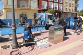 Ponen en marcha contenedores soterrados en Puerto Lumbreras para mejorar la imagen del municipio