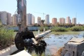 La CHS licita el contrato de mantenimiento y limpieza residuos en las redes de flotantes del río Segura