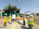 El Ayuntamiento realiza obras de mejora de la red de saneamiento en la pedana de Patino