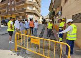 El Ayuntamiento de Caravaca lleva a cabo las obras de mejora de la calle Almazarica