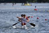 Tres bronces ms con palistas UCAM para el equipo espanol