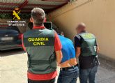 La Guardia Civil detiene al presunto autor de un atraco cometido durante las fiestas patronales de Cieza