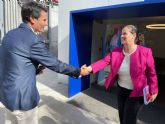 El alcalde de Molina de Segura visita las instalaciones de la compañía molinense Fini Golosinas