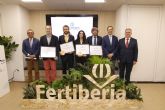 José Luis Pancorbo recibe el 26° Premio Fertiberia a la Mejor Tesis Doctoral en Temas Agrícolas, el galardón a la investigación agronómica mejor dotado económicamente de Europa