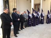 El presidente recibe la convocatoria de la Cofrada de Nuestro Padre Jess Nazareno de Murcia