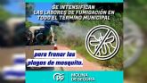 El Gobierno de Jos ngel Alfonso (PP) refuerza la fumigacin para evitar las plagas de mosquito en Molina de Segura