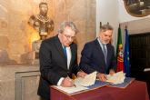 Lorca participa en la firma del acuerdo de colaboración entre las Redes de Juderías de España y Portugal