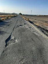 El secretario de organización del PSOE lamenta la situación de total abandono por parte del Gobierno de López Miras de las carreteras de la red regional que discurren por Águilas