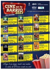 La Concejalía de Participación Ciudadana amplía la programación de Cine en tu barrio