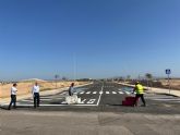 Apertura del vial que comunica Roldán y la Torre Golf