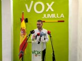 VOX Jumilla no contribuir al 'teatro' ni a la 'mentira' del PP y Seve Gonzlez