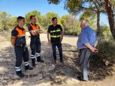 Proteccin Civil refuerza la vigilancia en enclaves estratgicos de Carrascoy-La Murta para prevenir incendios forestales