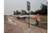 Aviso naranja por tormentas y lluvias en la comarca del Guadalentín