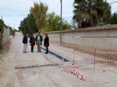 La Comunidad avanza en las obras de mejora del camino rural Los Romeros con una inversin de 192.000 euros para acondicionarlo