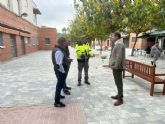 El paseo peatonal Doctor Jos Gil Ortiz de Aljucer mejora su seguridad tras obras de renovacin del pavimento