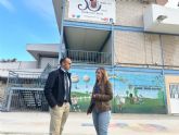 Los alumnos de Primaria del Joaquín Carrión de San Javier vuelven a su centro tras finalizar las obras de la cubierta