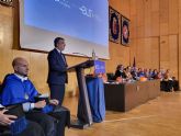 Vázquez clausura el acto de la UPCT por la festividad de Santo Tomás de Aquino