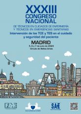 Más de 450 profesionales técnicos sanitarios debatirán sobre cuidado y seguridad del paciente