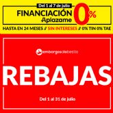 Llegan las rebajas de embargosalobestia con financiacin sin intereses hasta en 24 meses del 1 al 7 de julio