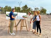 El alcalde de Lorca supervisa el comienzo de las obras de la nueva escuela infantil del barrio de San Antonio