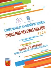 Campeonato Regional Cross por Relevos Mixtos 3noviembre 2024 Las Torres de Cotillas