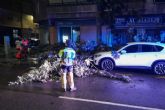 La Manga y Cabo de Palos registran las principales incidencias por las rachas de viento durante la pasada noche