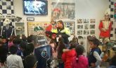 Ms de un centenar de alumnos del CEIP 'Comarcal-Deitania' visitan las dependencias de la Jefatura de la Polica Local y la Coleccin Museogrfica