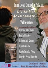 El Centro Cultural 'La Confianza' de Valdepeñas, acoger la presentacin de 'Los exilios de la sangre' de Juan Jos Guardia Polaino