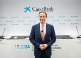 CaixaBank gana 1.005 millones hasta marzo, un 17,5% ms, y eleva la nueva produccin de crdito y los recursos de clientes