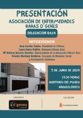 DGenes presentar su delegacin en Baza el prximo 5 de junio