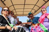 El XXIX encuentro de carruajes recorre las calles de San Pedro del Pinatar desde la Real Feria de Ganado hasta las playas