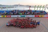 Más 2.000 participantes de 122 equipos se han dado cita en la Copa de España de balonmano playa en La Manga