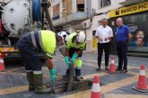 Aguas de Lorca intensifica los trabajos preventivos de limpieza de imbornales ante la temporada de lluvias