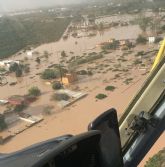 Los helicpteros del 112 Regin de Murcia consiguen rescatar a 23 personas atrapadas por la DANA en Valencia