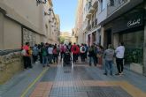 Más de medio centenar de personas participa en las Rutas Accesibles por Cartagena