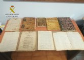 La Guardia Civil recupera numerosos manuscritos y documentos histricos del S. XVI al S. XVIII