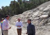 Concluyen las obras de estabilizacin de la zona norte del acceso al Castillo de Lorca