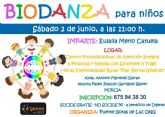 El Centro 'Pilar Bernal Gimnez' de Murcia acoge este prximo sbado, 2 de junio, un Taller de Biodanza para niños