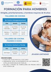 Talleres de cocina y corresponsabilidad para sensibilizar en igualdad efectiva entre hombre y mujeres