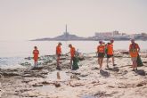 La Mar de Msicas y Soltec limpian Cabo de Palos de residuos