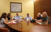 El presidente de la CHS se reúne con UGT Región de Murcia