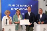 Murcia aumenta un 47 por ciento el presupuesto para obras en diputaciones y barrios de Cartagena