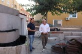 Visita a las obras del nuevo Centro de Interpretacin del Medio Natural de Bolnuevo